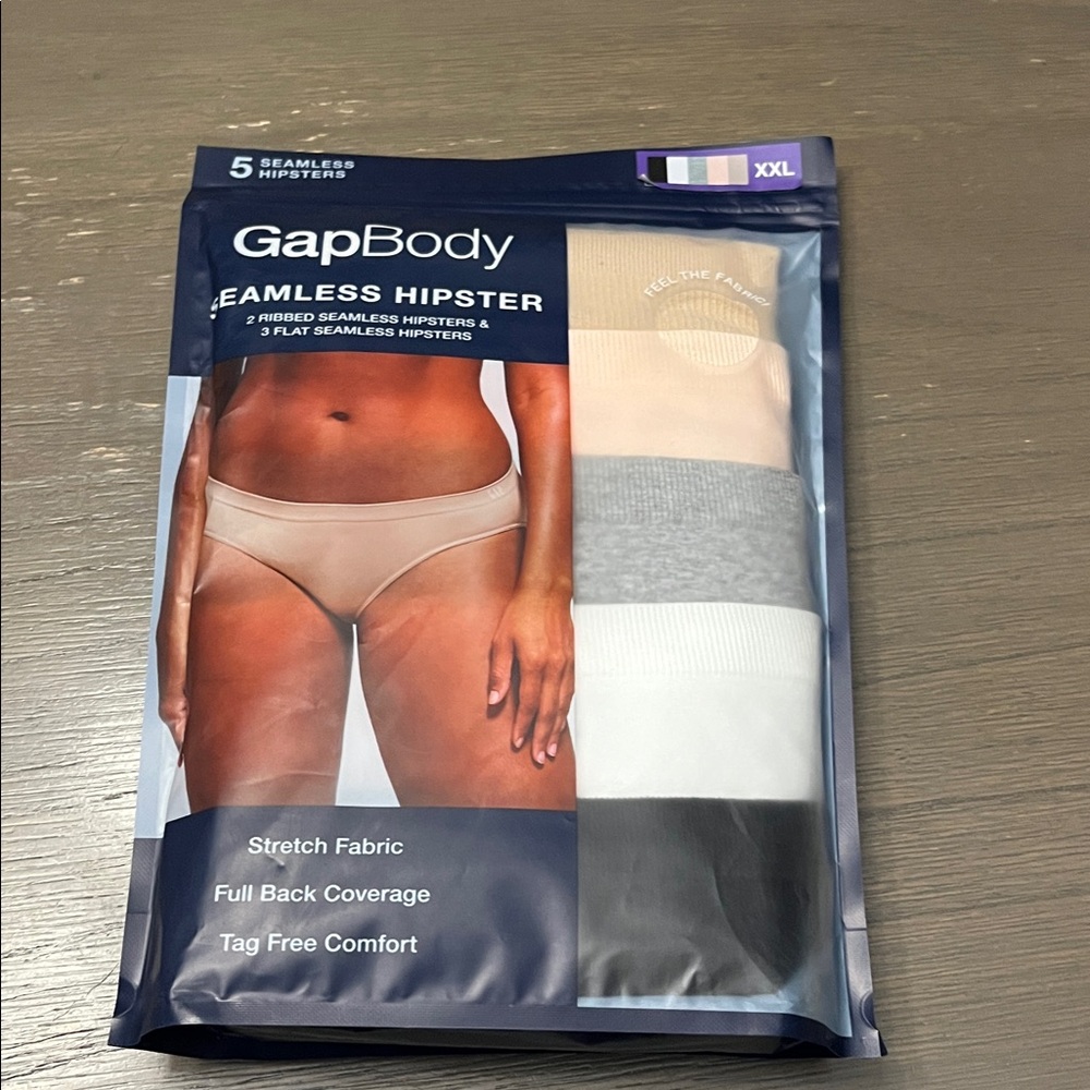 GapBody Seamless Hipster Panties - Multi-Color Pack